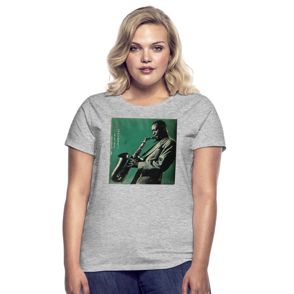 Nattens Toner i New York, T-shirt dam - gråmelerad