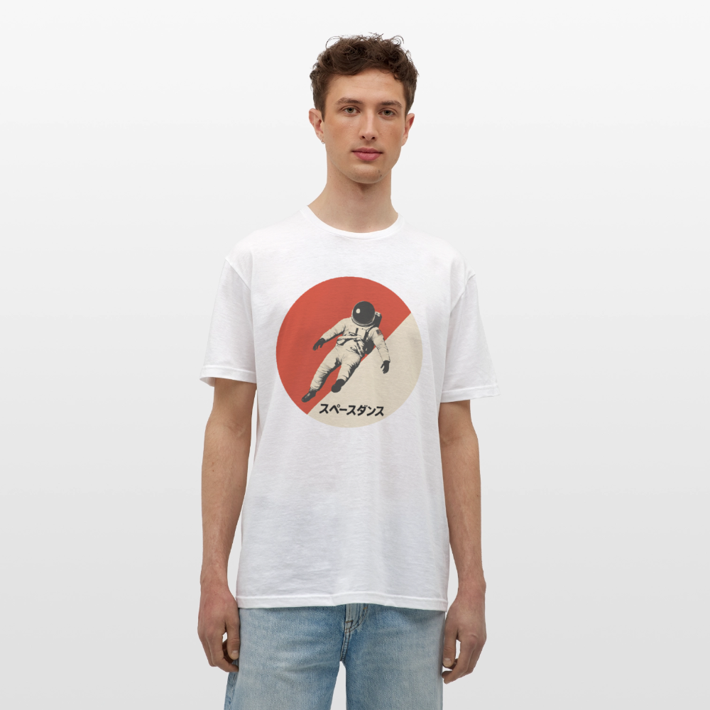 Space Dance, T-shirt unisex - vit