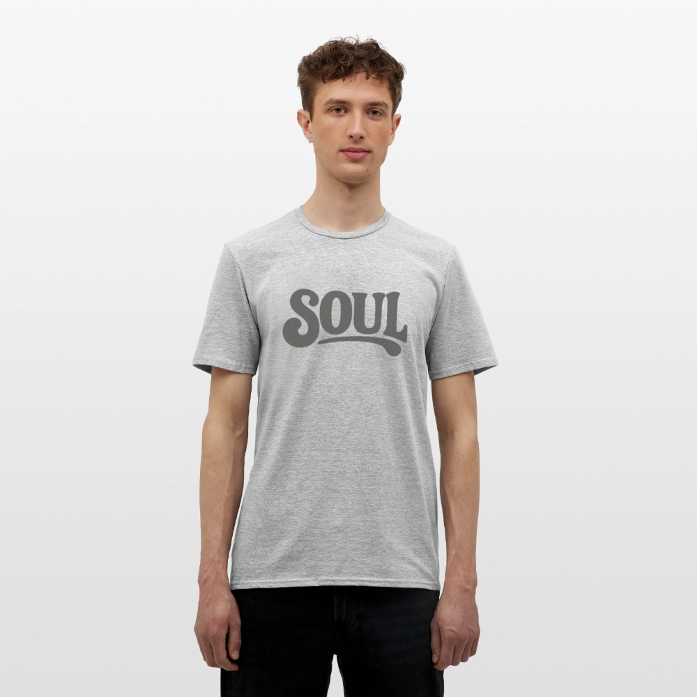 All About Soul, T-shirt unisex - gråmelerad