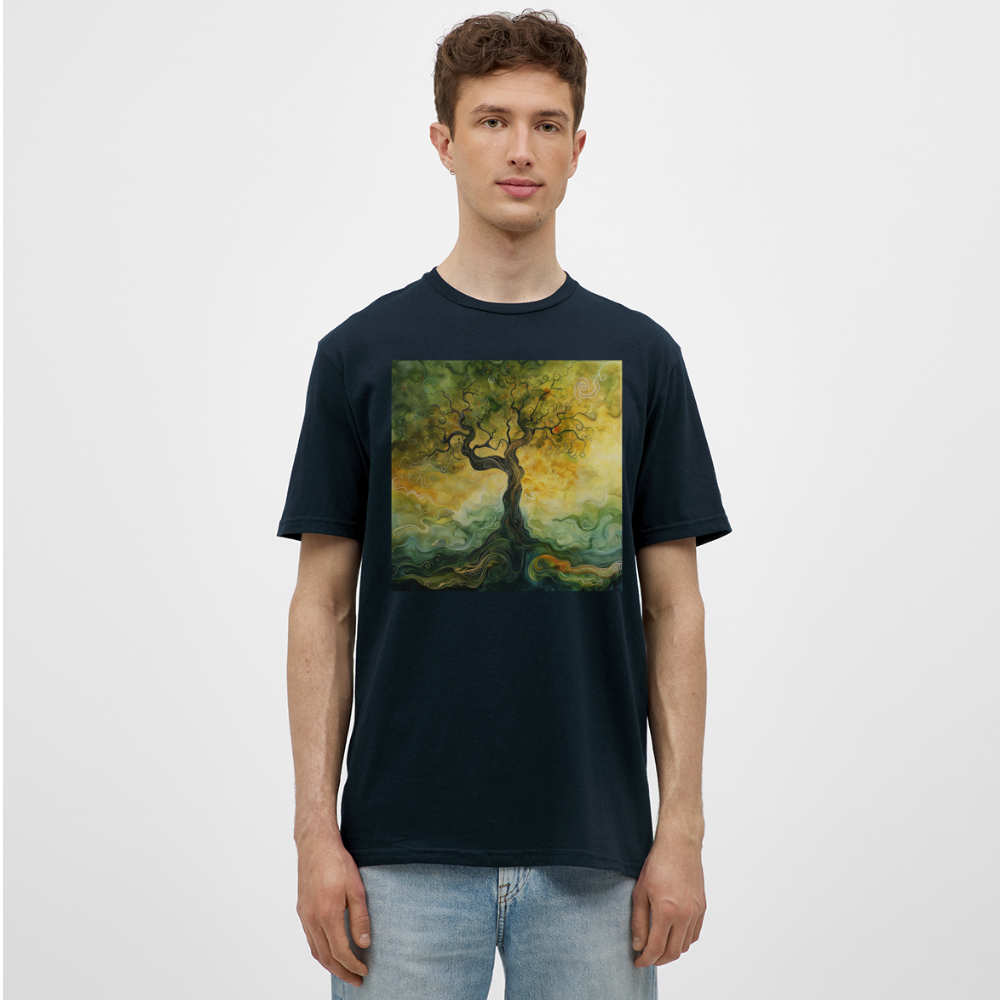 Trädets visdom, T-shirt herr - marinblå