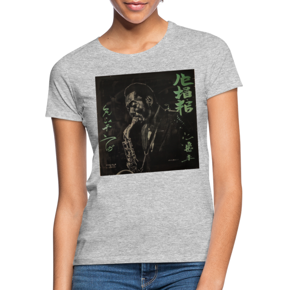 Nasi Goreng Prabowo 1972, T-shirt dam - gråmelerad