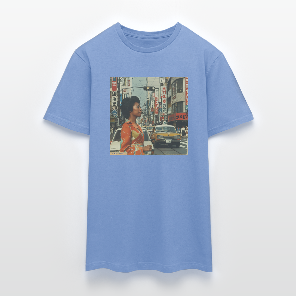 Yumi Sakamoto, T-shirt herr - carolina blue