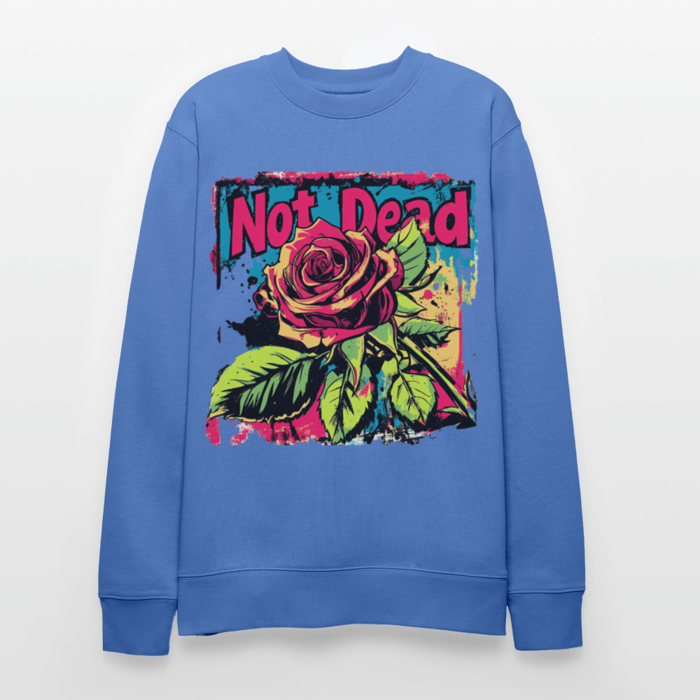 Den Eviga Rosen, Ekologisk sweatshirt CHANGER unisex från Stanley/Stella - blå