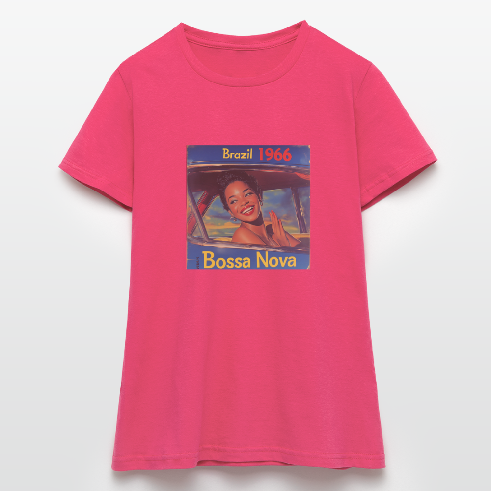 Isabela Costa, brazil 1966, T-shirt dam - azalea