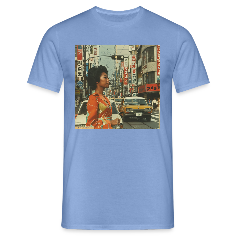 Yumi Sakamoto, T-shirt herr - carolina blue