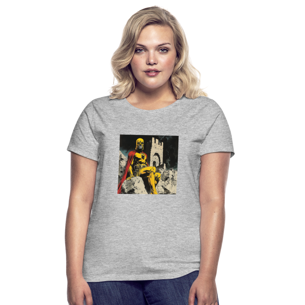 Orkalon, T-shirt dam - gråmelerad