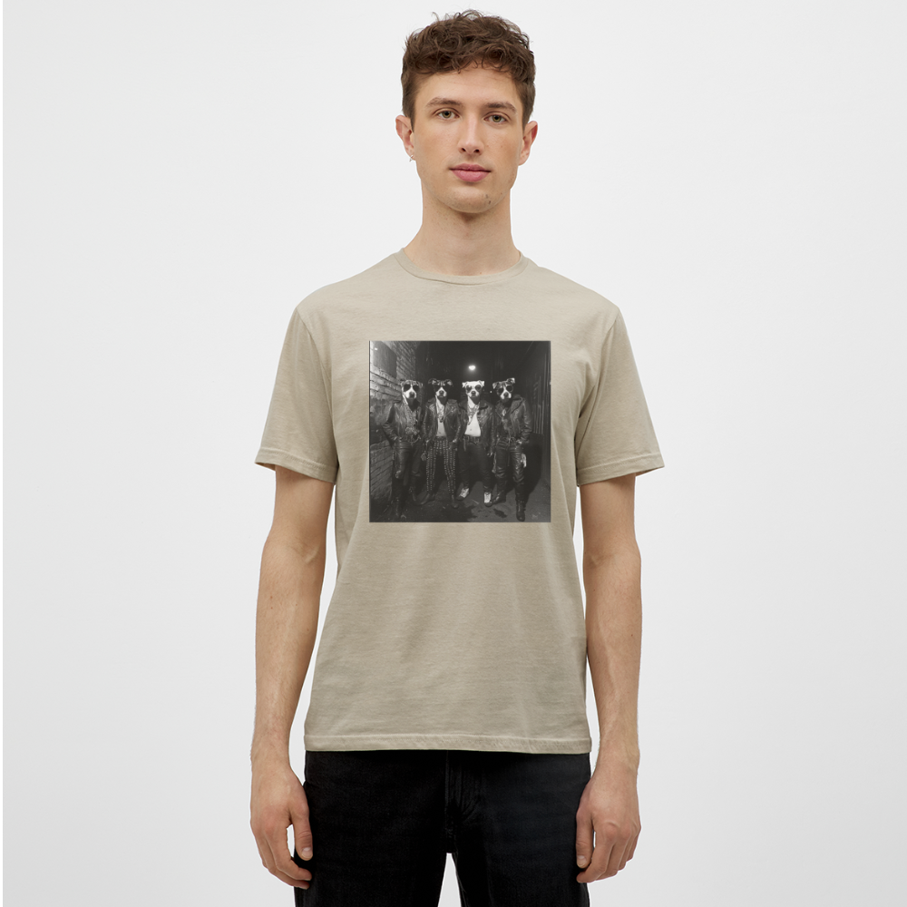 Barking Riot, T-shirt herr - sandbeige