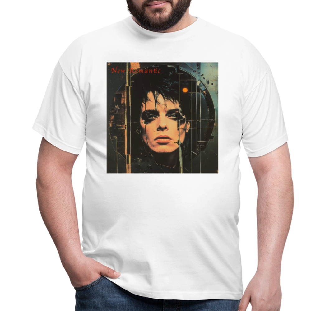 New Romance, T-shirt herr - vit