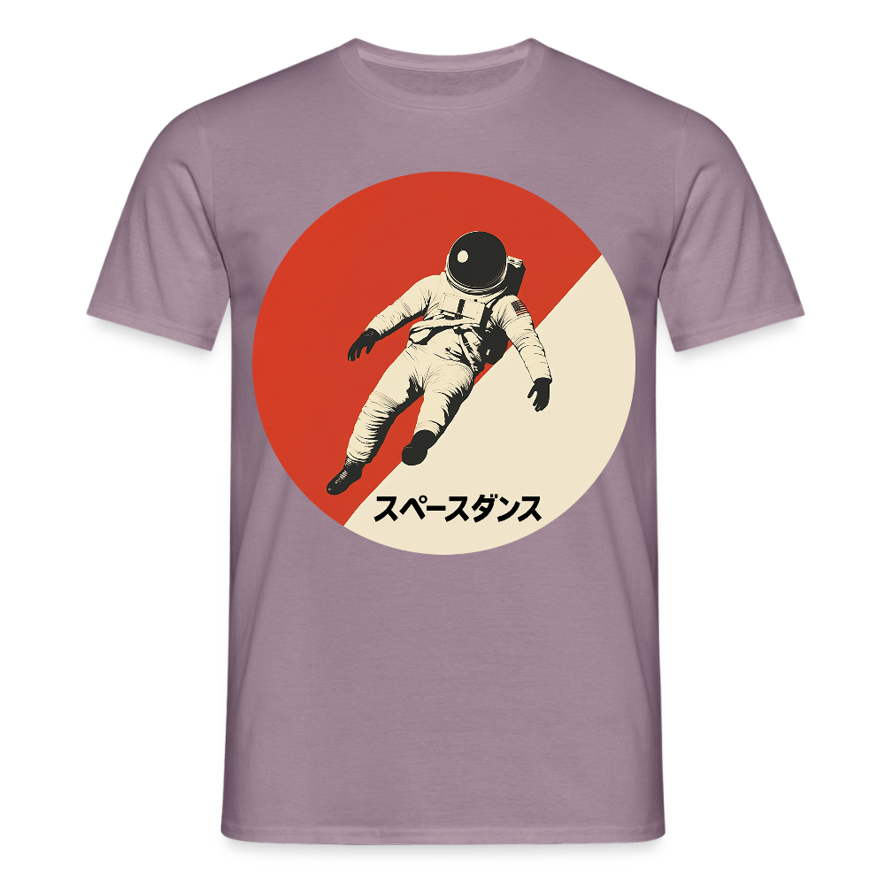 Space Dance, T-shirt unisex - lilagrå