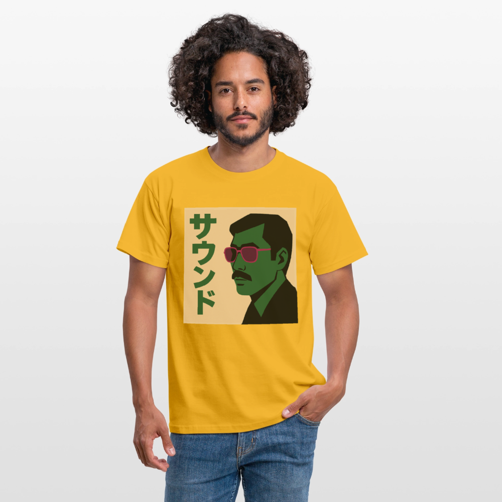 Nippon Sound, T-shirt unisex - gul