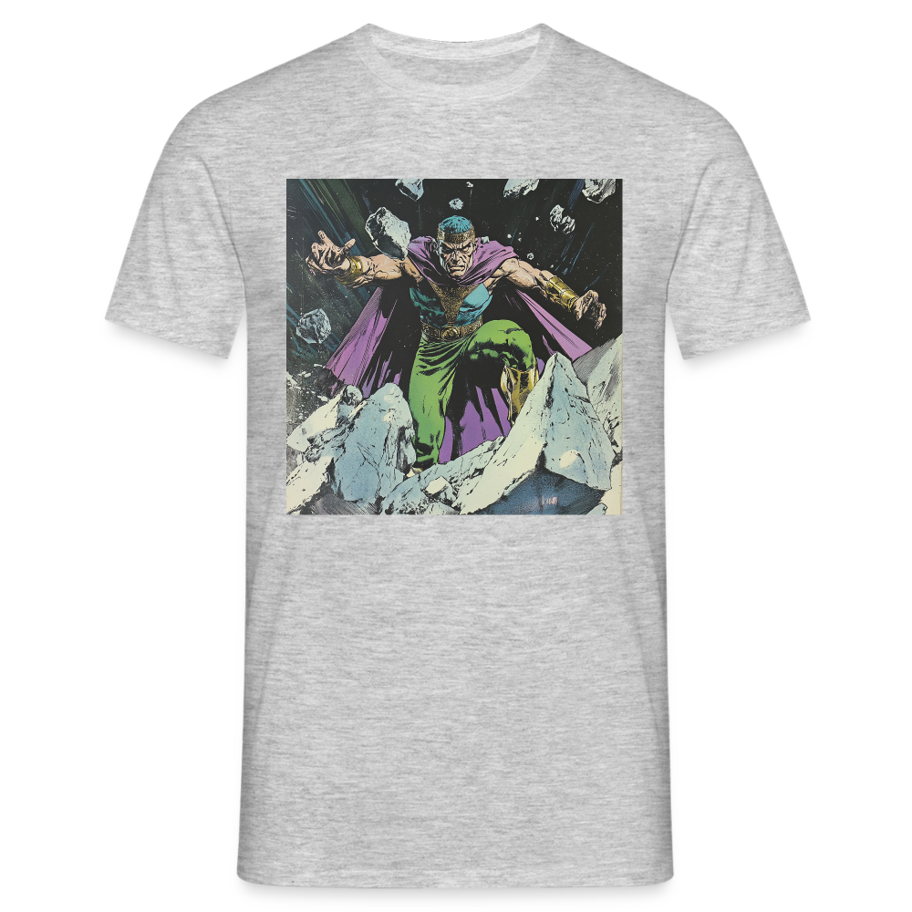 Granitus, T-shirt herr - gråmelerad