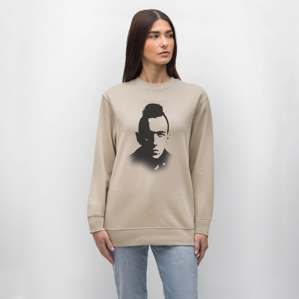 Stencil of Rebellion, Ekologisk sweatshirt CHANGER unisex från Stanley/Stella - beige