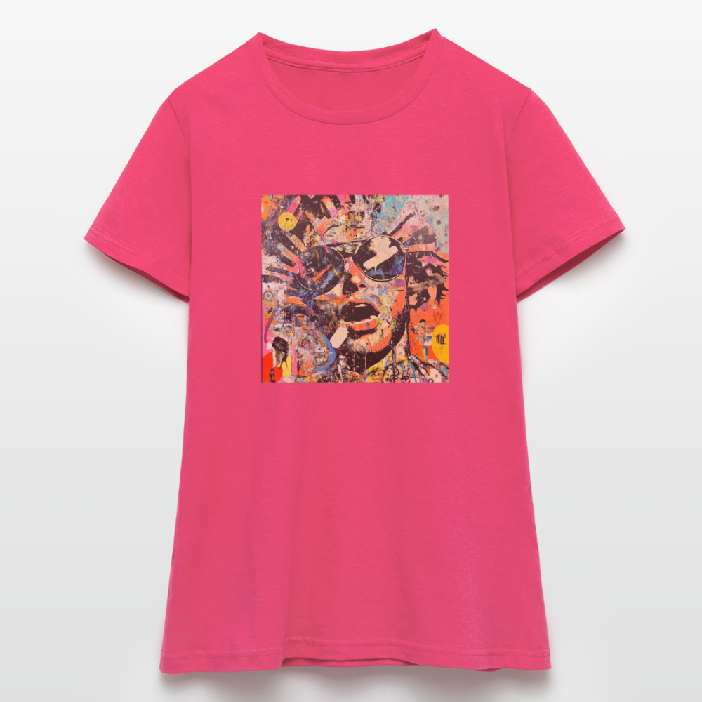 Cosmic Soul Groove, T-shirt dam - azalea