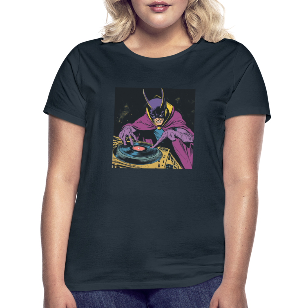 Purple Pulse, T-shirt dam - marinblå