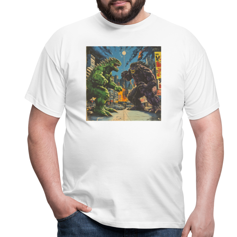Kampen vid Solnedgången, T-shirt herr - vit
