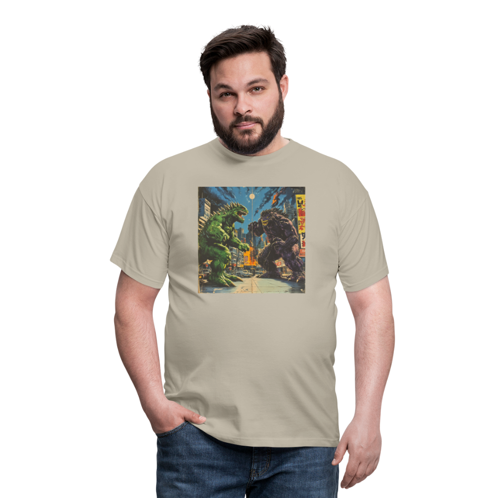 Kampen vid Solnedgången, T-shirt herr - sandbeige