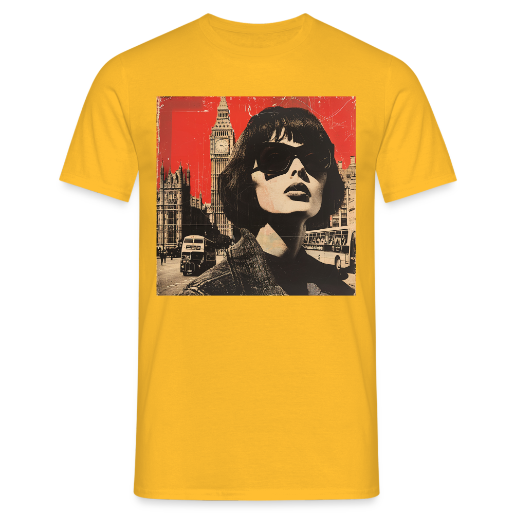 T-shirt herr - gul