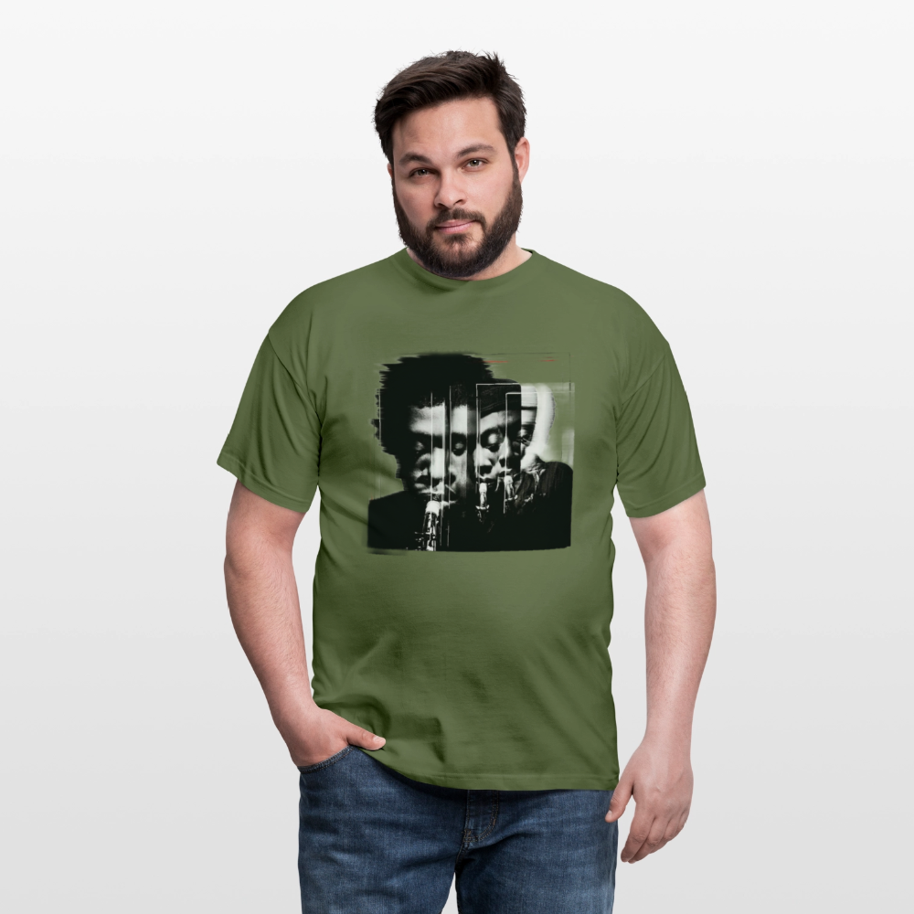 Between Breaths, T-shirt herr - Militärgrön