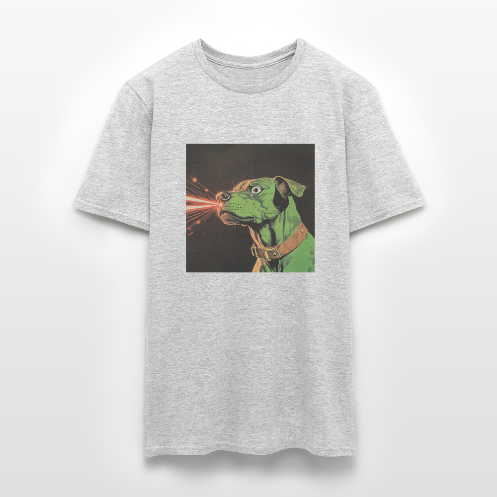 Strålhunden, T-shirt herr - gråmelerad
