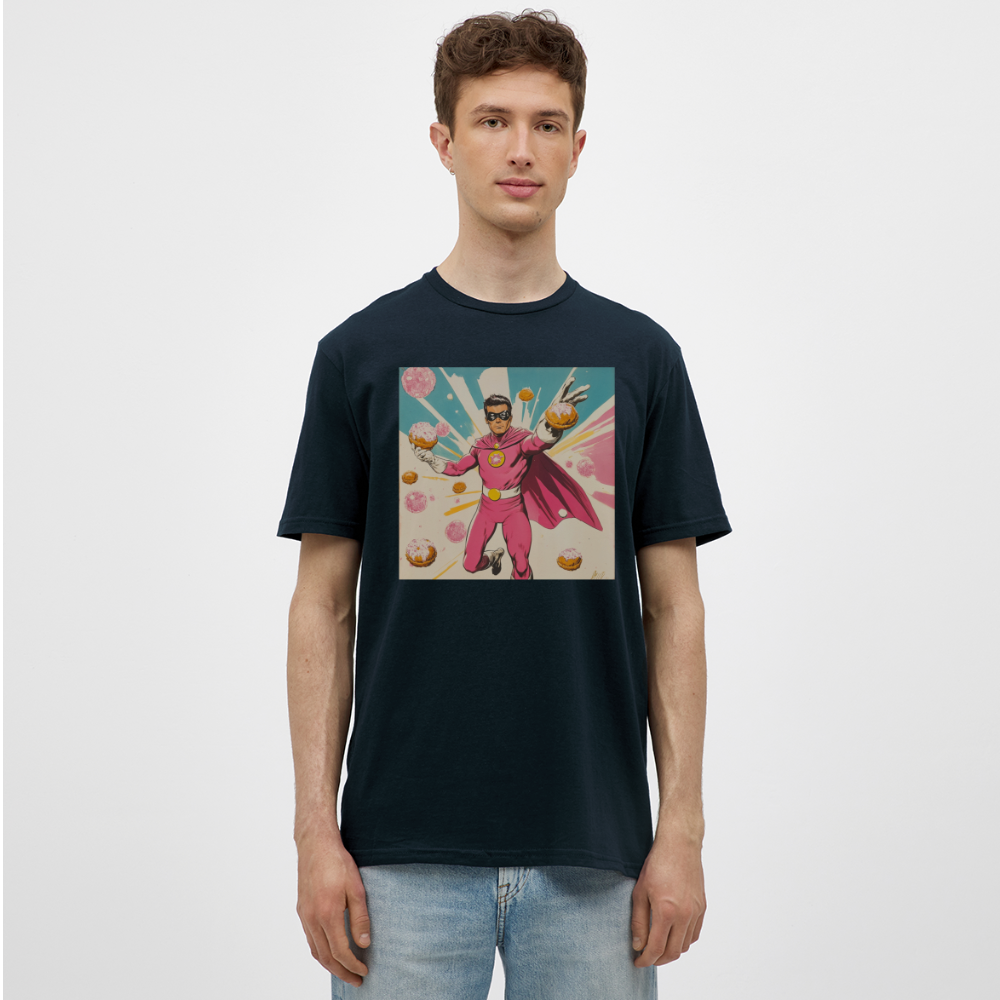 Frosting-Fury, T-shirt herr - marinblå
