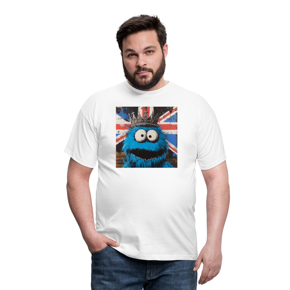 Monsters & Monarchs, T-shirt herr - vit