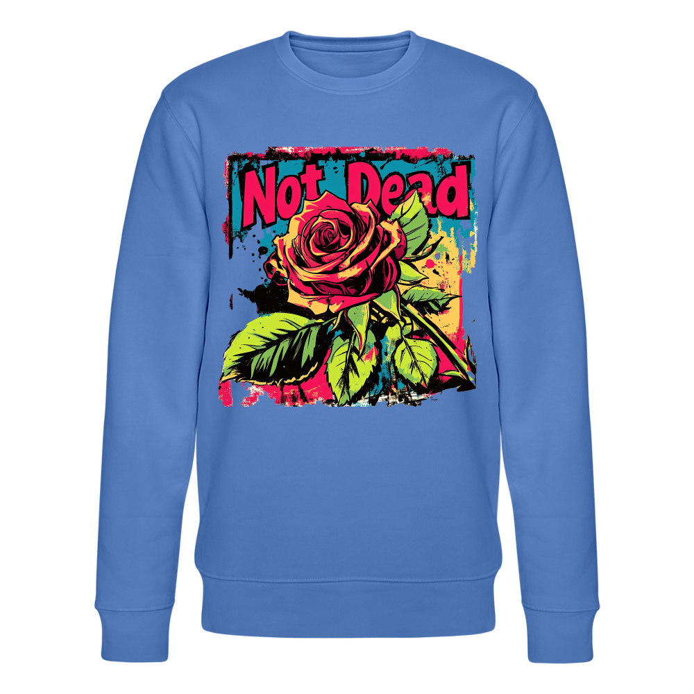 Den Eviga Rosen, Ekologisk sweatshirt CHANGER unisex från Stanley/Stella - blå