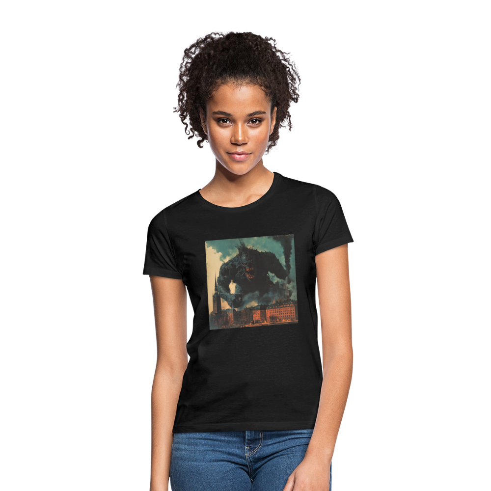 Helvetesstorm över Staden, T-shirt dam - svart