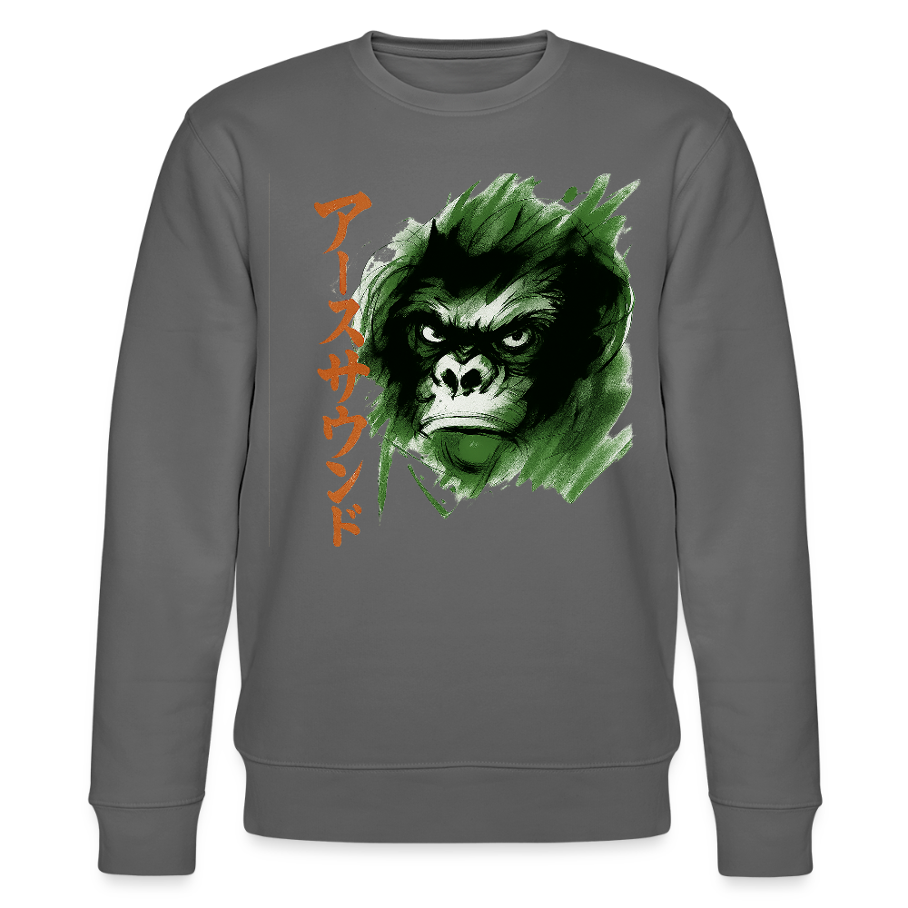 Earth Sound, Ekologisk sweatshirt CHANGER unisex från Stanley/Stella - kolgrå