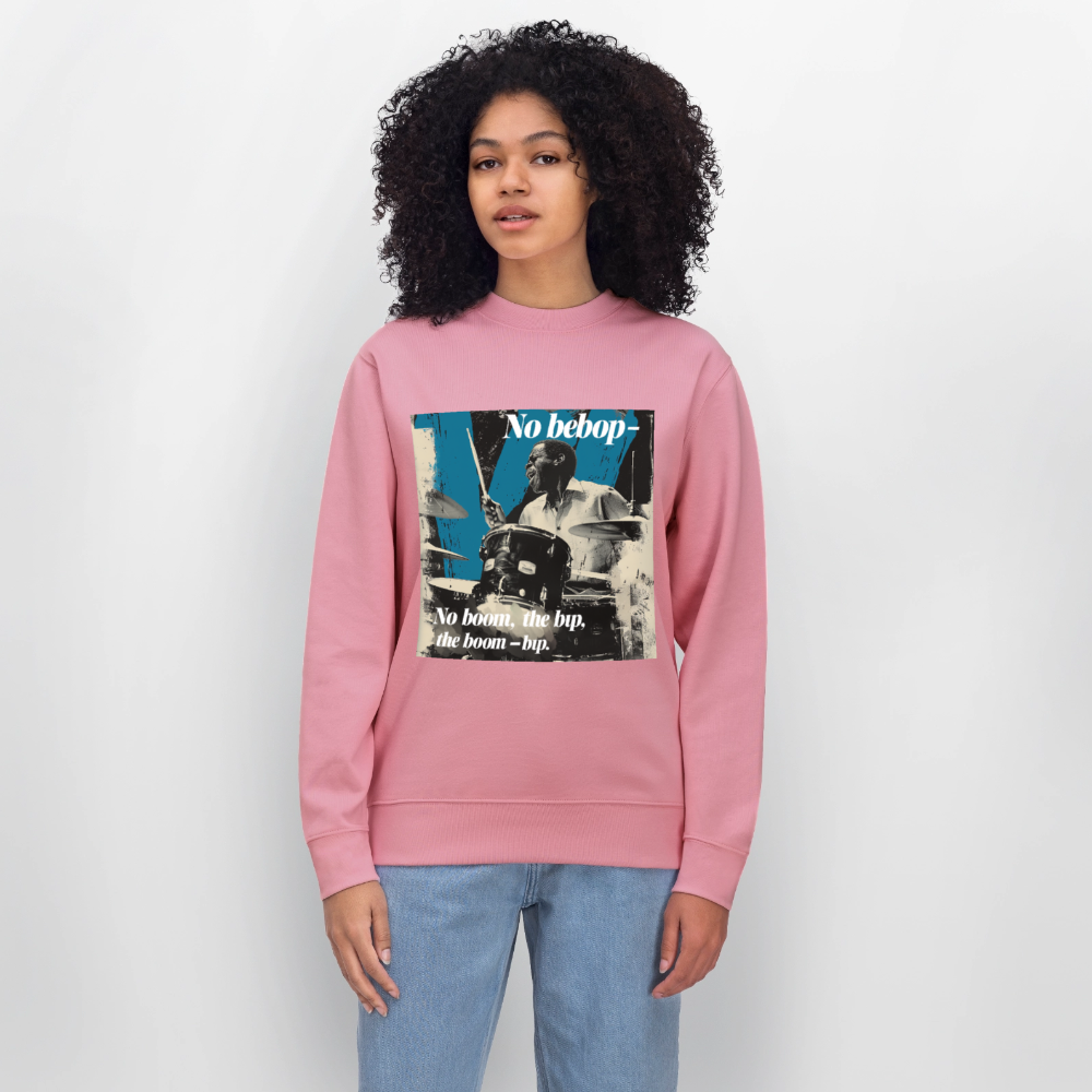 Push It Bebop, Ekologisk sweatshirt CHANGER unisex från Stanley/Stella - lila dröm
