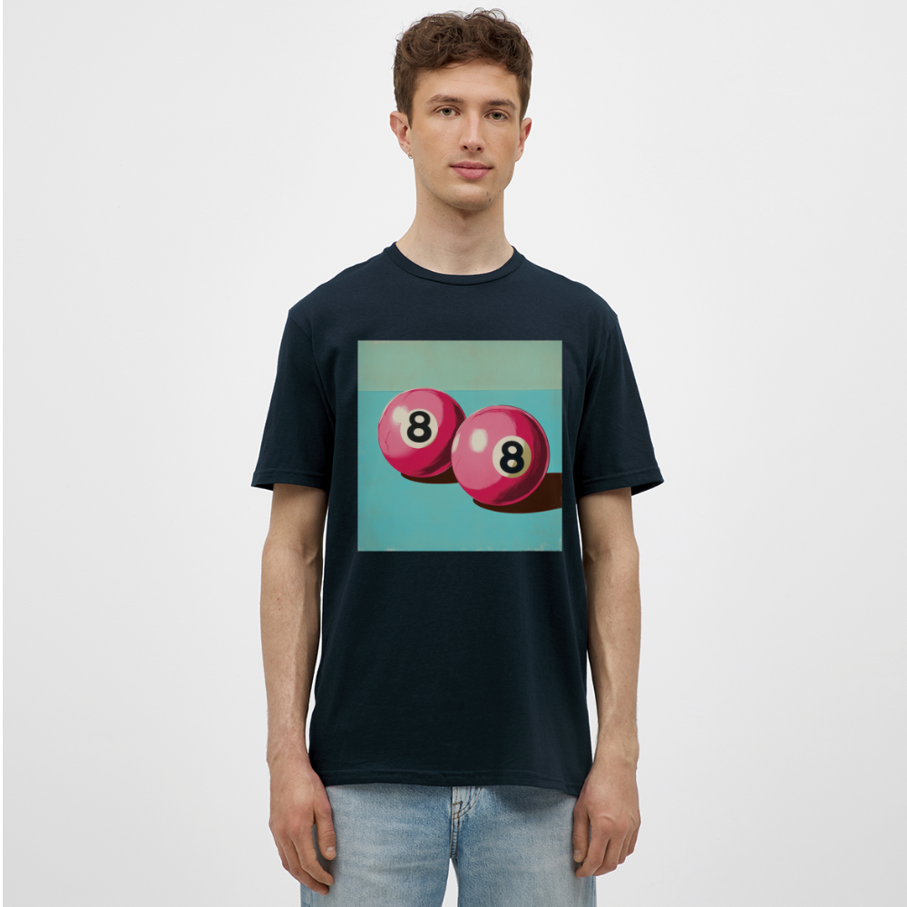 Rosa Rivaler, T-shirt herr - marinblå