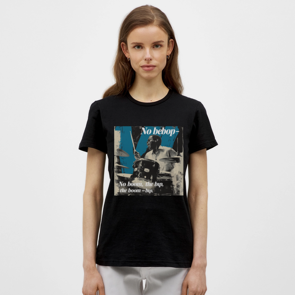 Push It Bebop, T-shirt dam - svart
