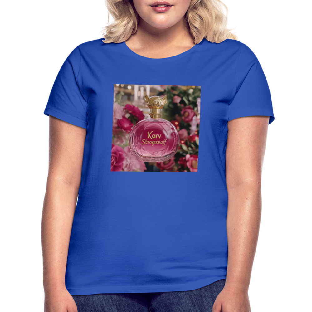 Eau de Toilette, T-shirt dam - royalblå