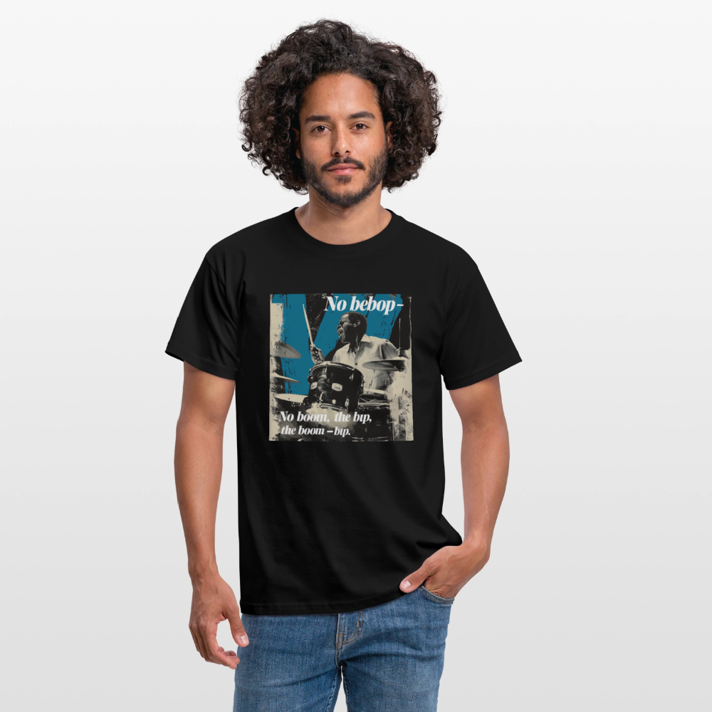 Push It Bebop, T-shirt unisex - svart