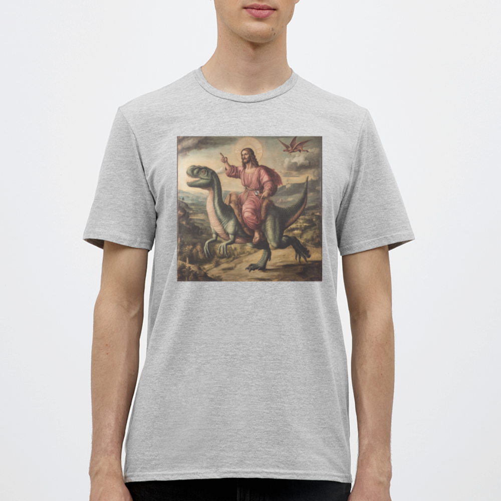 Ritten genom Tiden, T-shirt herr - gråmelerad