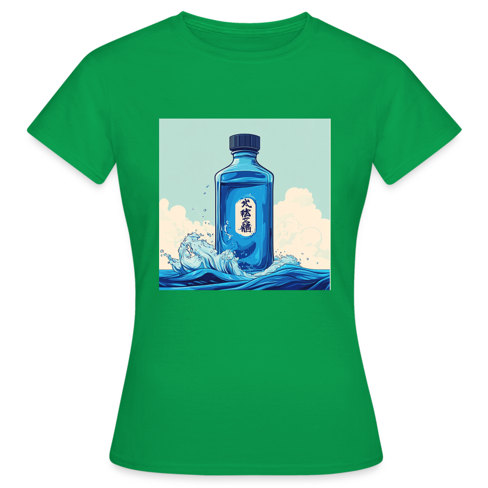 I Blått och Tystnad, T-shirt dam - kellygrön