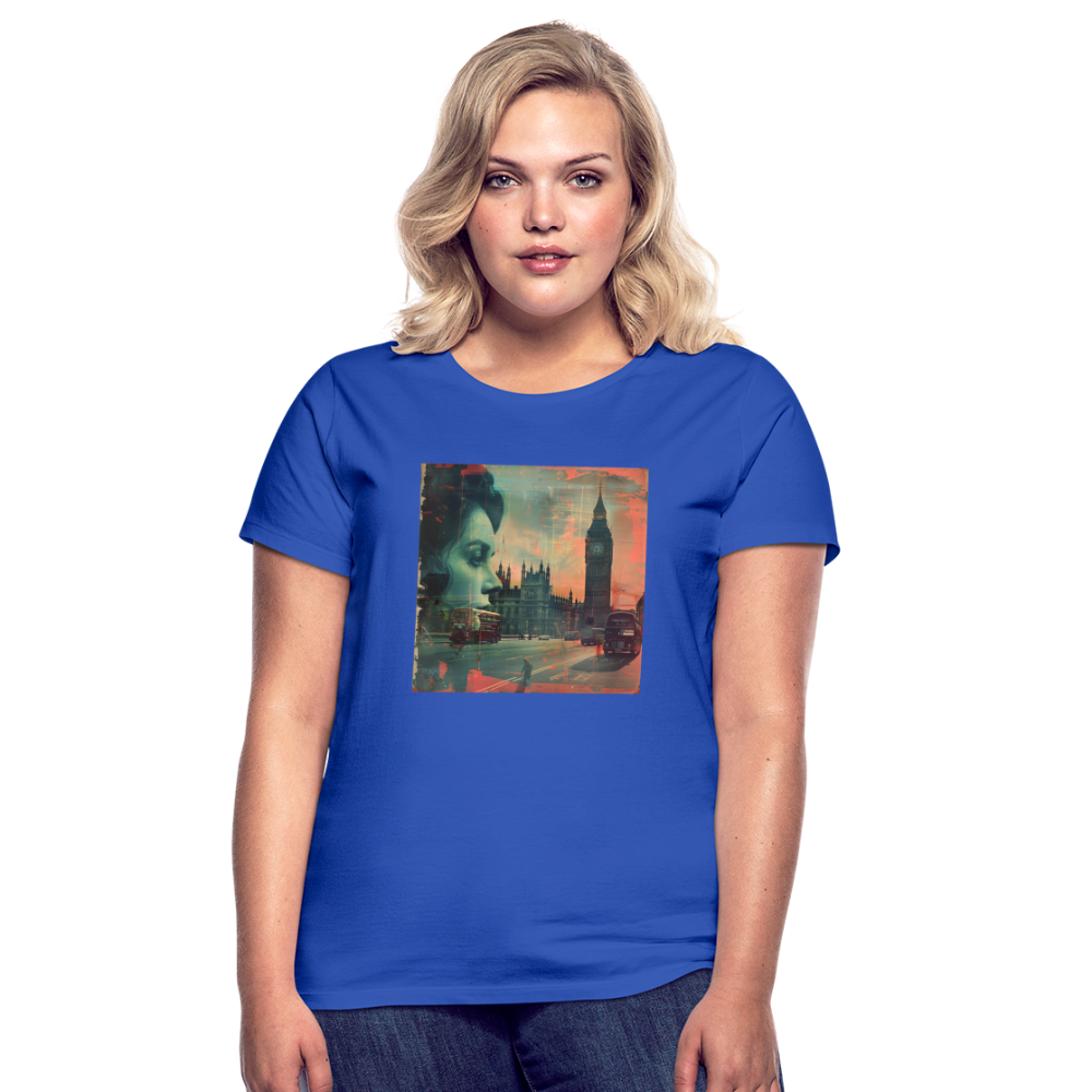 The Beat of London, T-shirt dam - royalblå