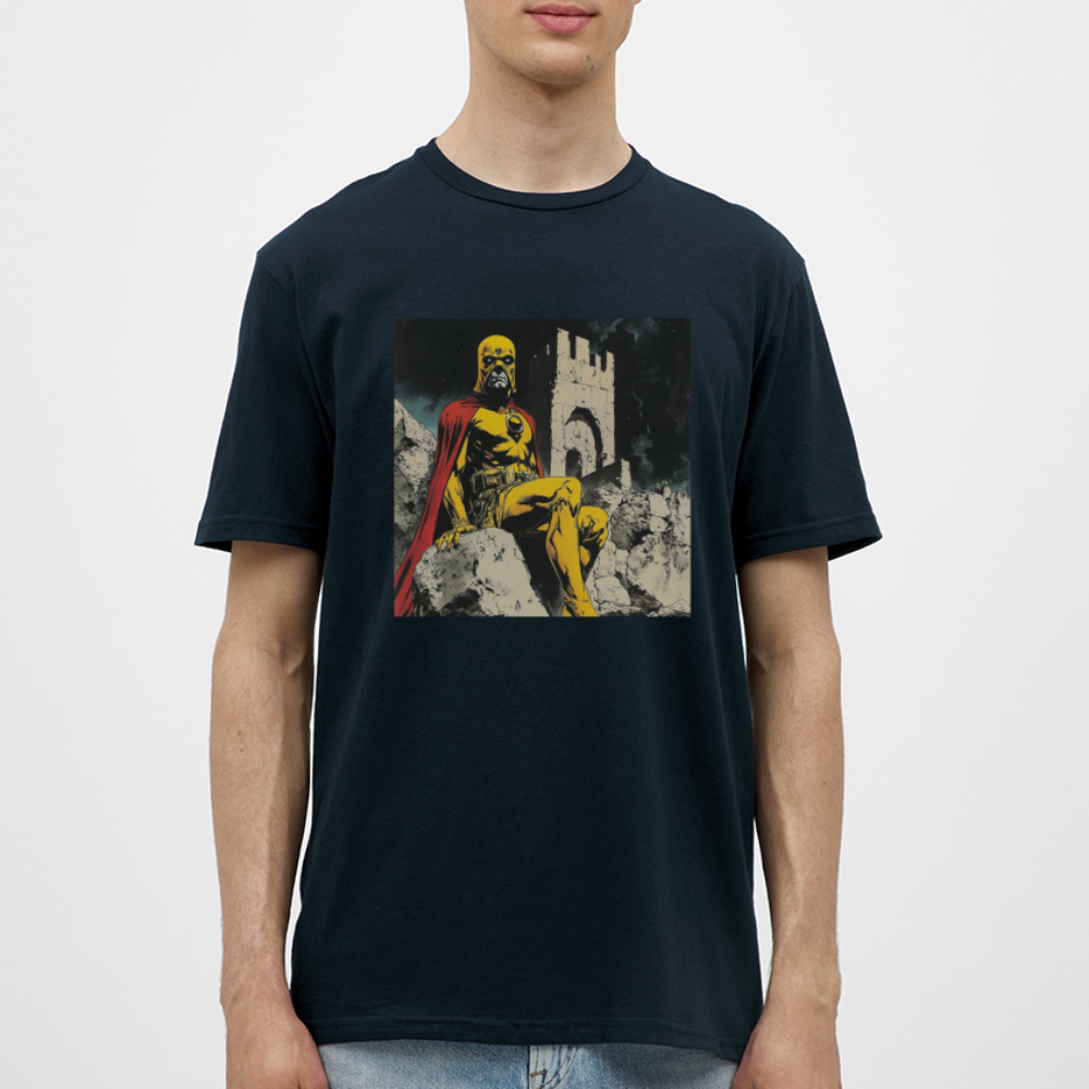 Orkalon, T-shirt herr - marinblå