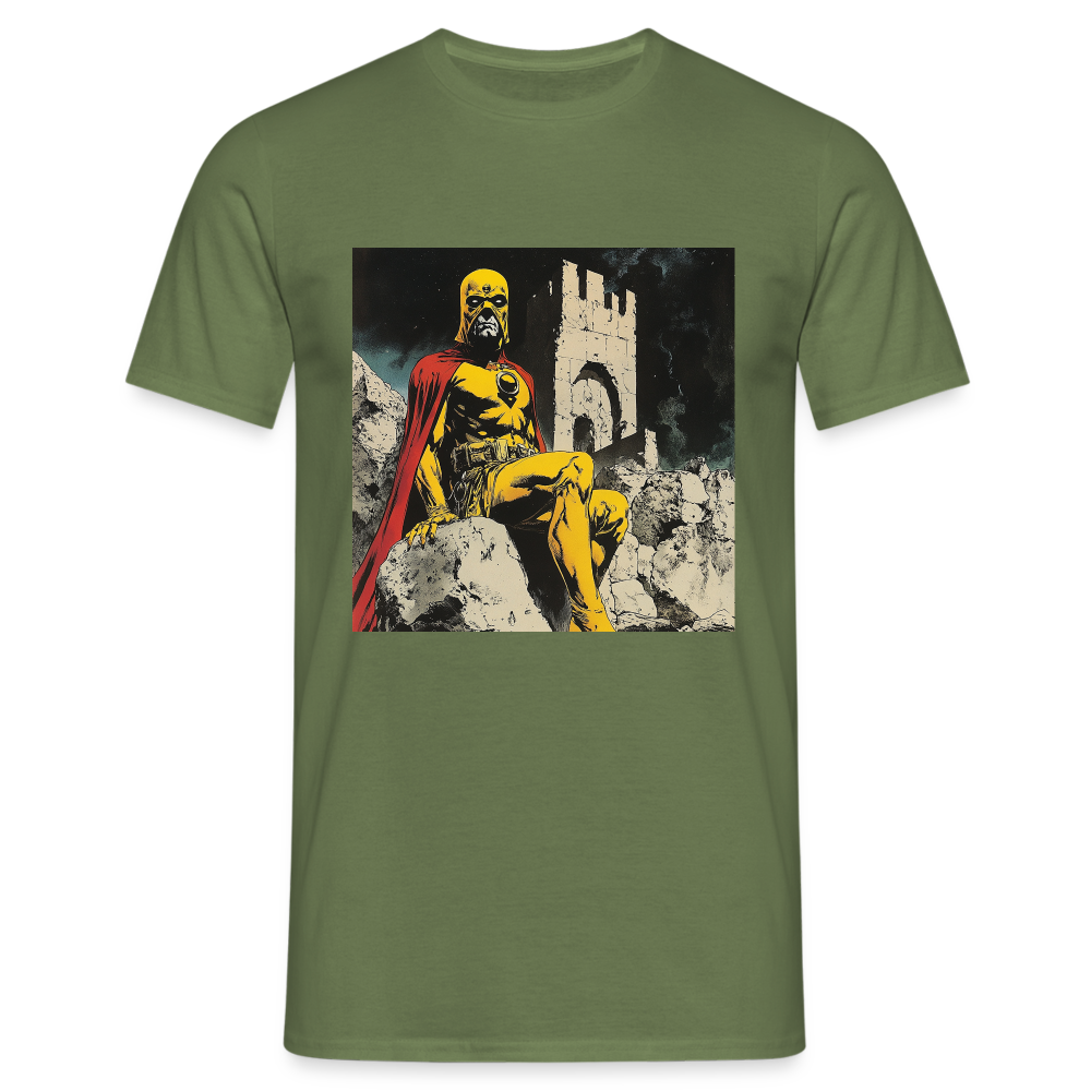 Orkalon, T-shirt herr - Militärgrön