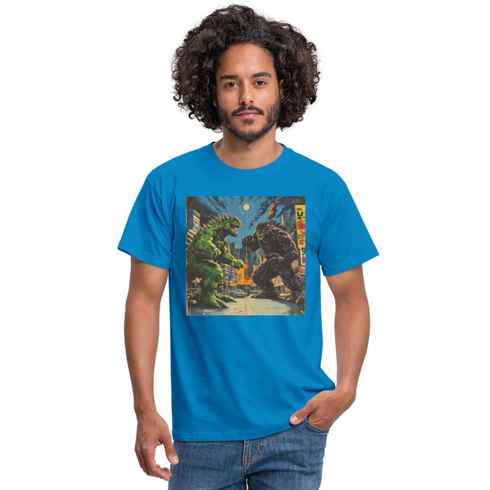 Kampen vid Solnedgången, T-shirt herr - kungsblå