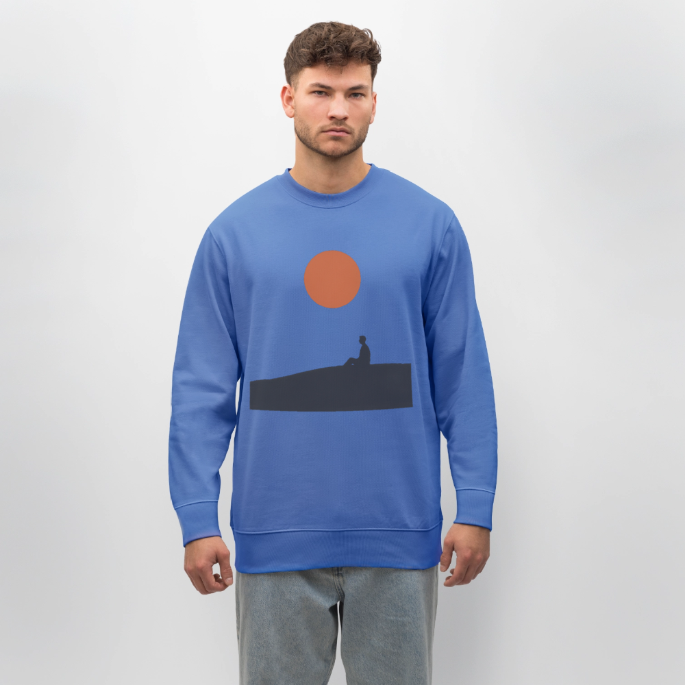 Under the sun, Ekologisk sweatshirt CHANGER unisex från Stanley/Stella - blå