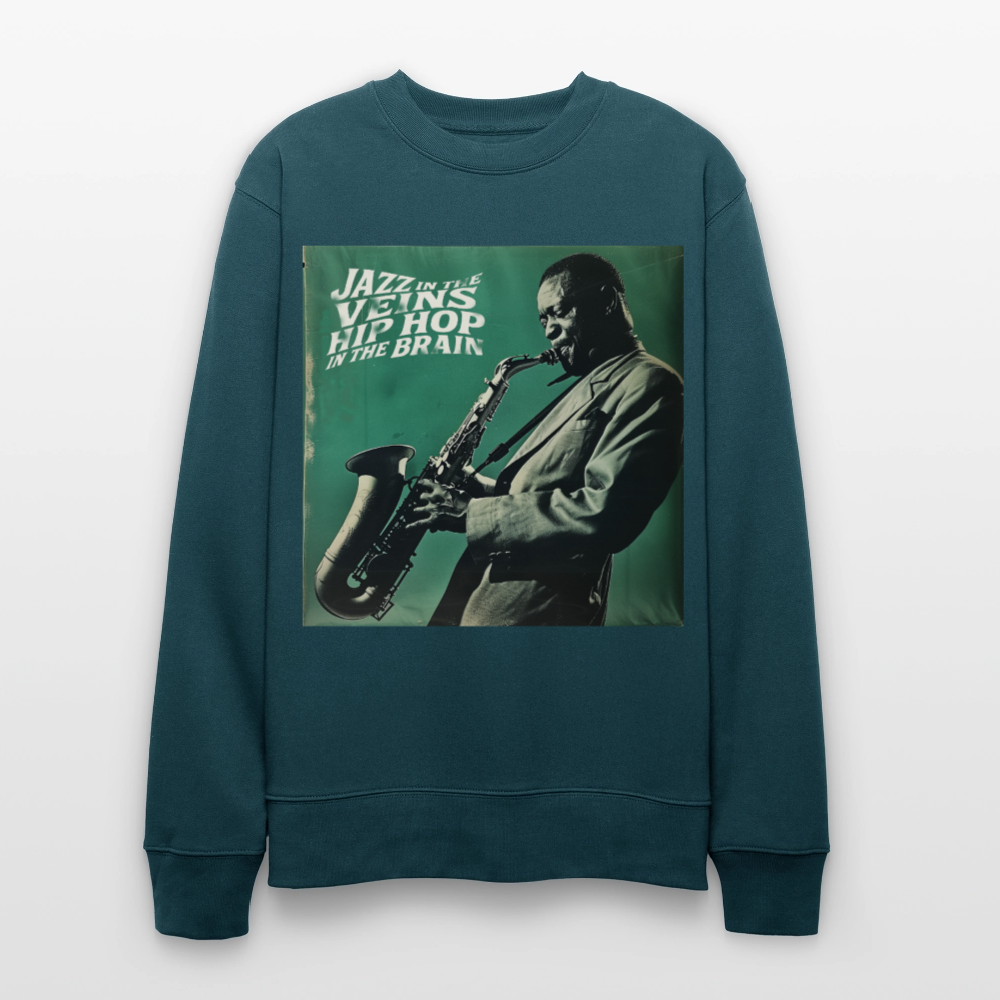 Groove in the Mind, Ekologisk sweatshirt CHANGER unisex från Stanley/Stella - mörk petrol
