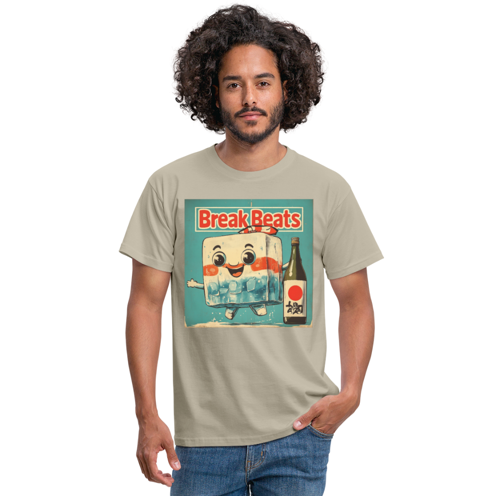 Nippon Break Beats, T-shirt herr - sandbeige