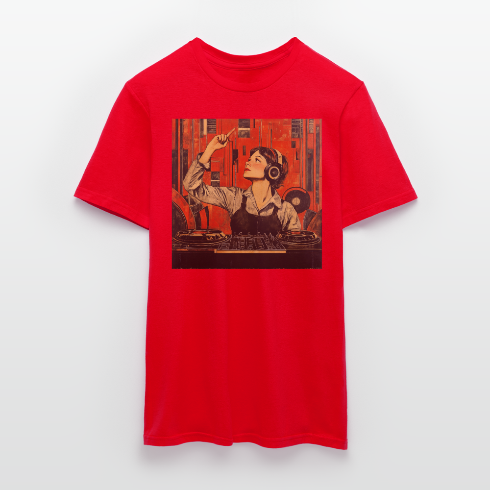 Revolutionens Rytm, T-shirt herr - röd