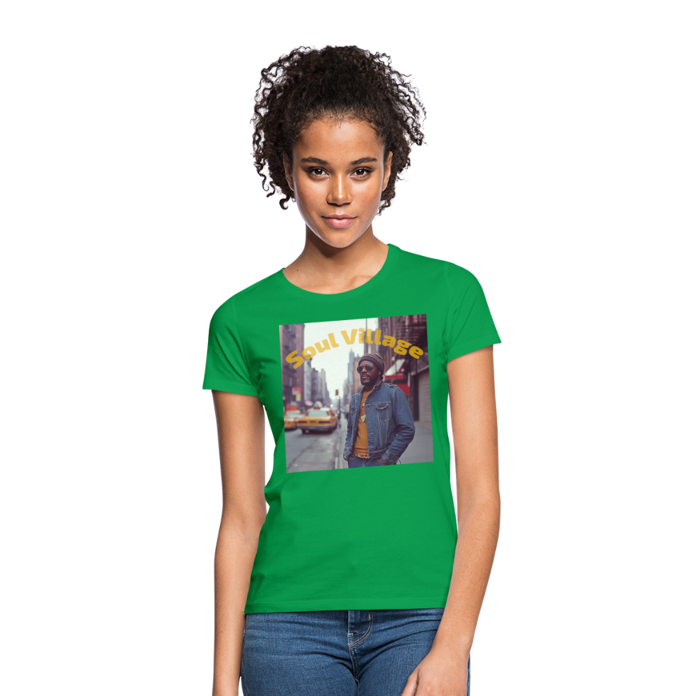 Soul Village, T-shirt dam - kellygrön