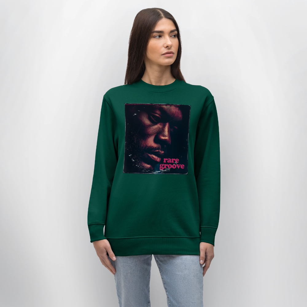 Groove Dust, Ekologisk sweatshirt CHANGER unisex från Stanley/Stella - skogsgrön