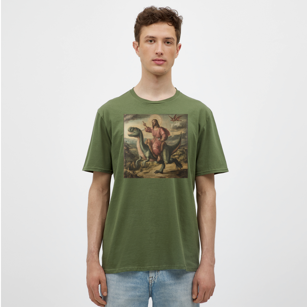 Ritten genom Tiden, T-shirt herr - Militärgrön