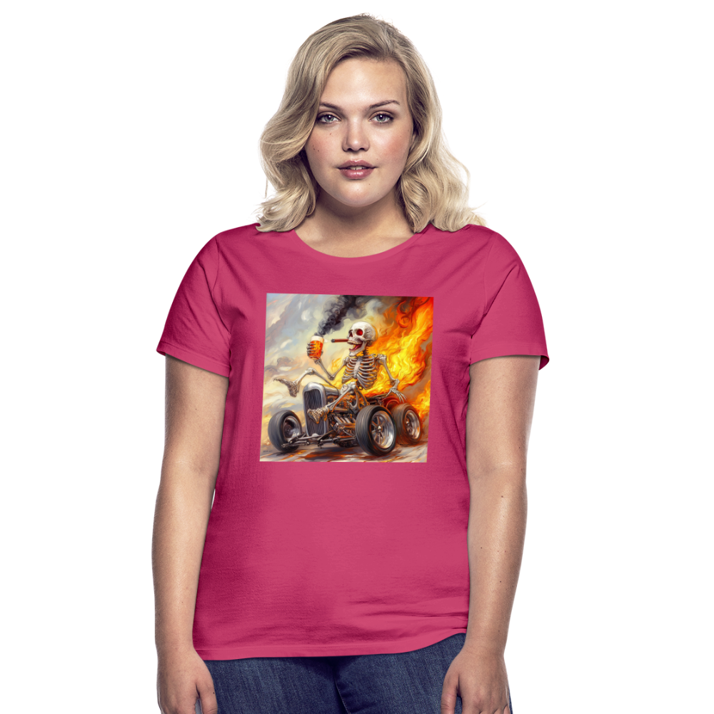 Knekta Krash, T-shirt dam - azalea