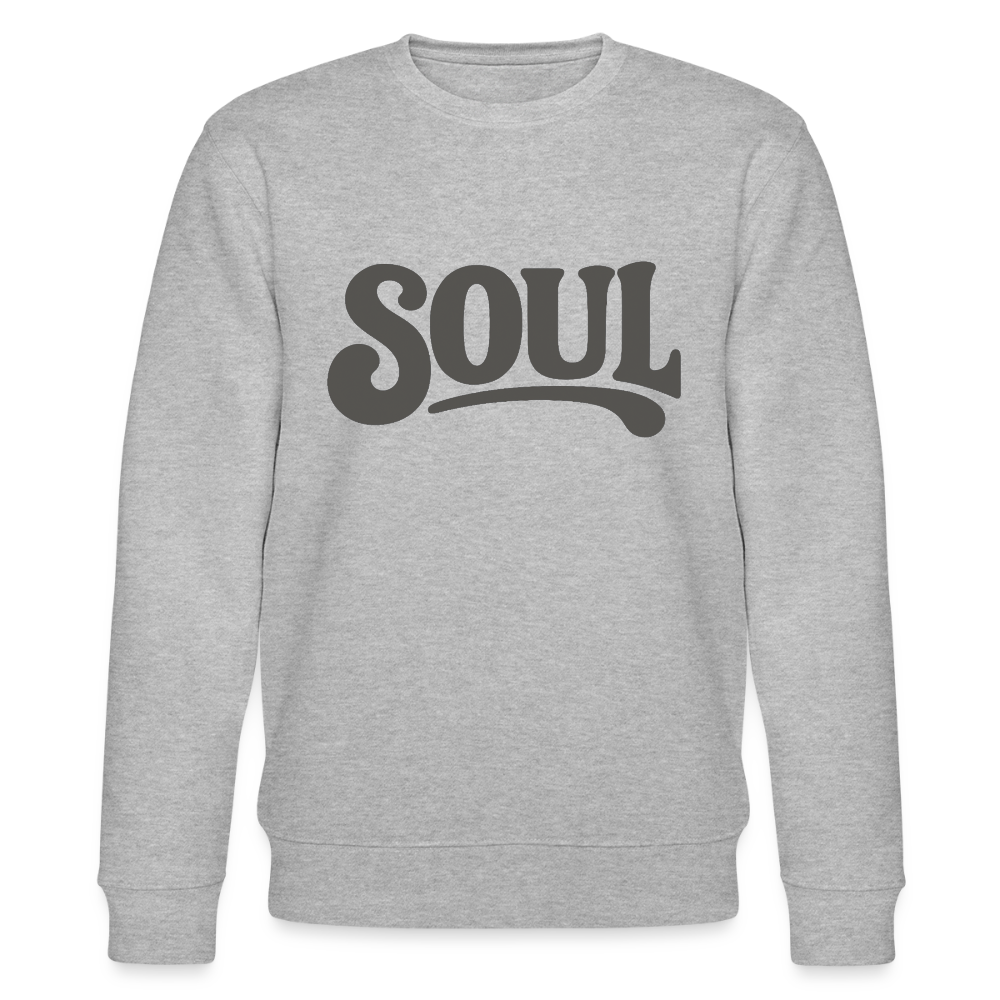 All About Soul, Ekologisk sweatshirt CHANGER unisex från Stanley/Stella - gråmelerad