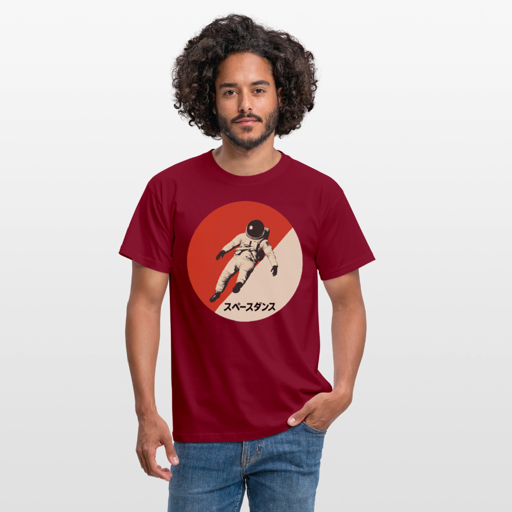 Space Dance, T-shirt unisex - tegelröd