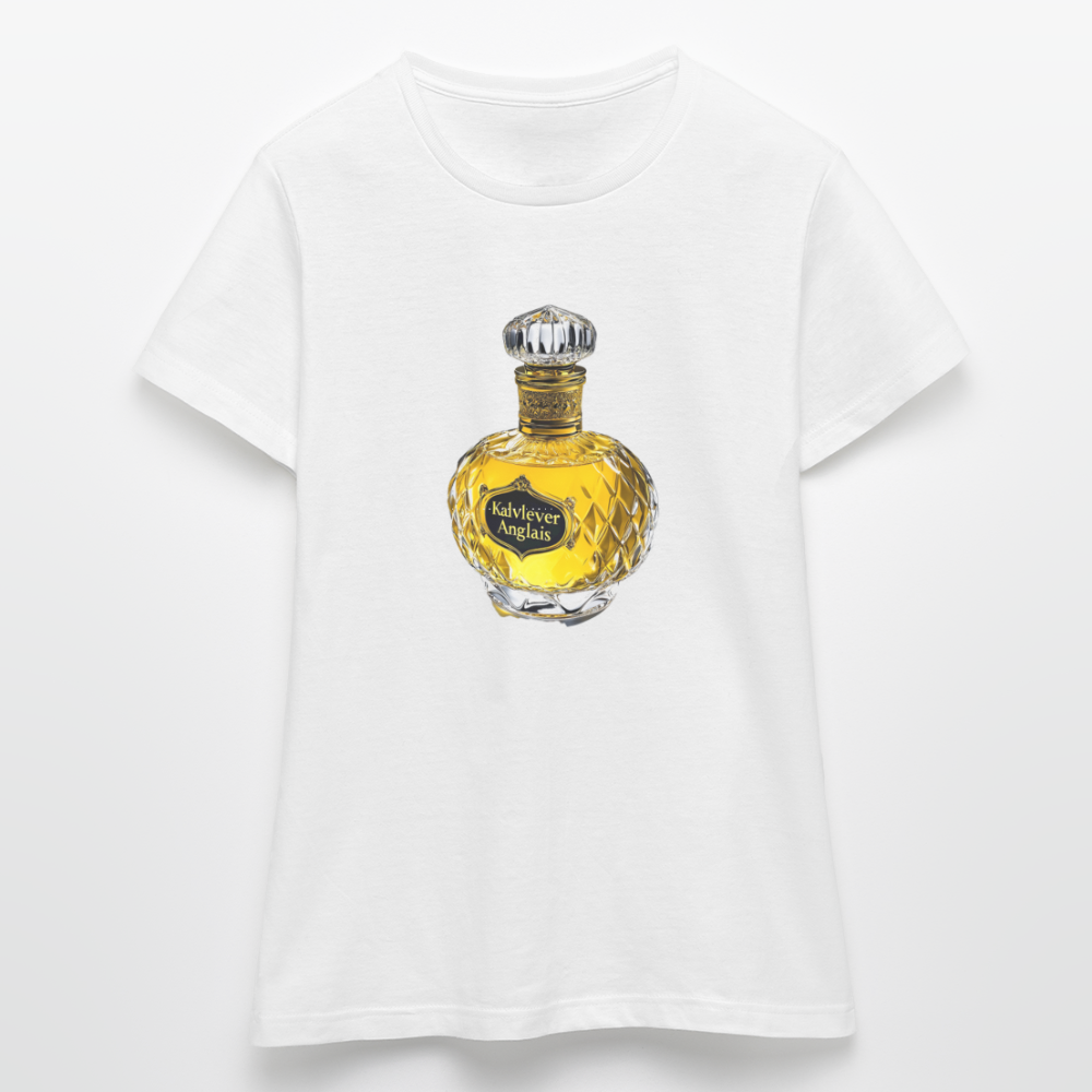 Eau de Perfume, T-shirt dam - vit